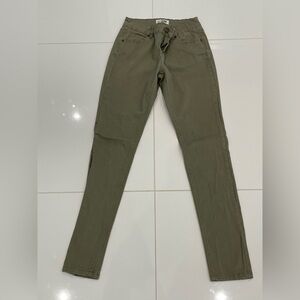 Women’s small olive jeans